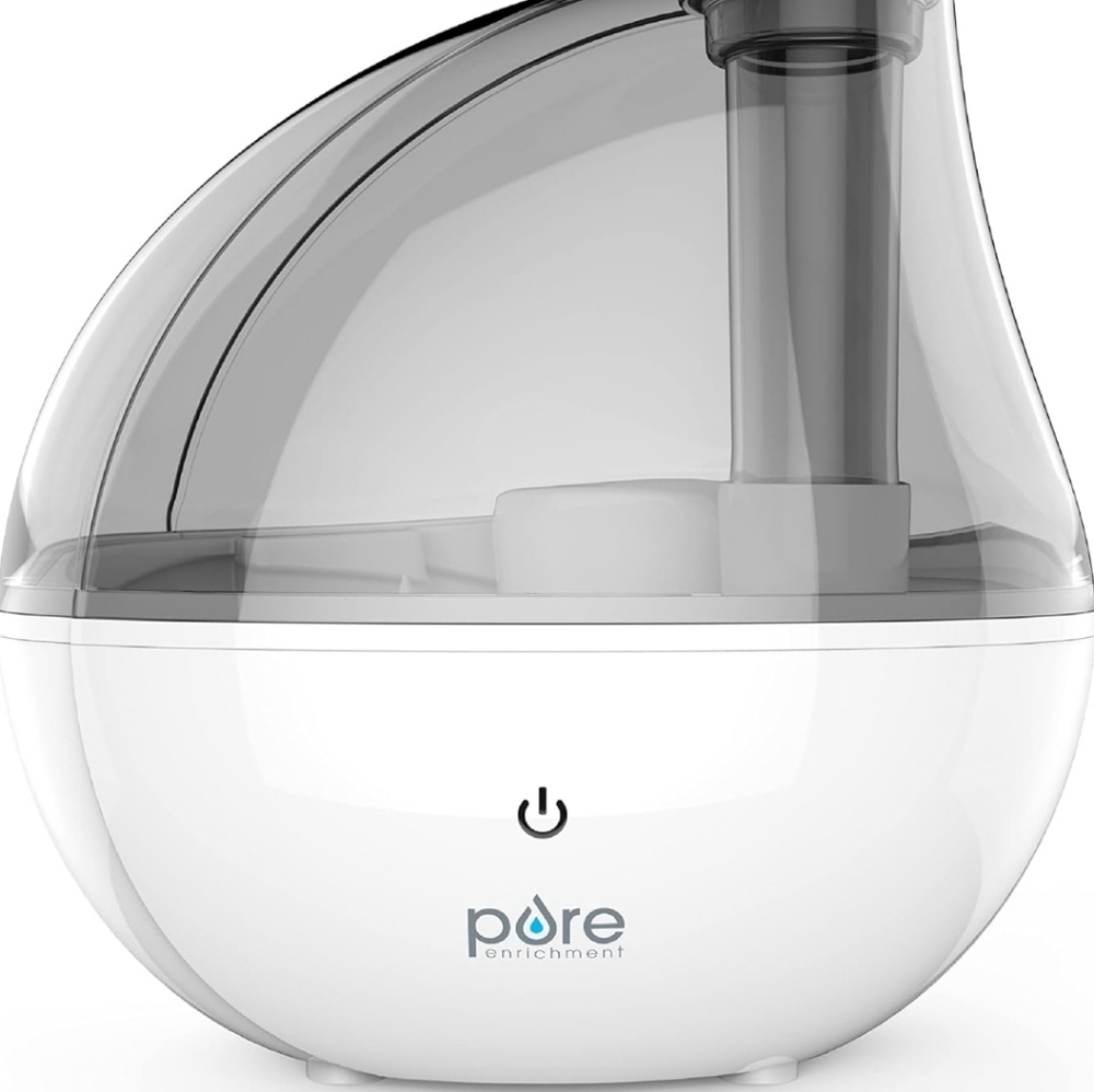 Pure Enrichment MistAire Ultrasonic Cool Mist Humidifier - White and Gray - Picture 3 of 9